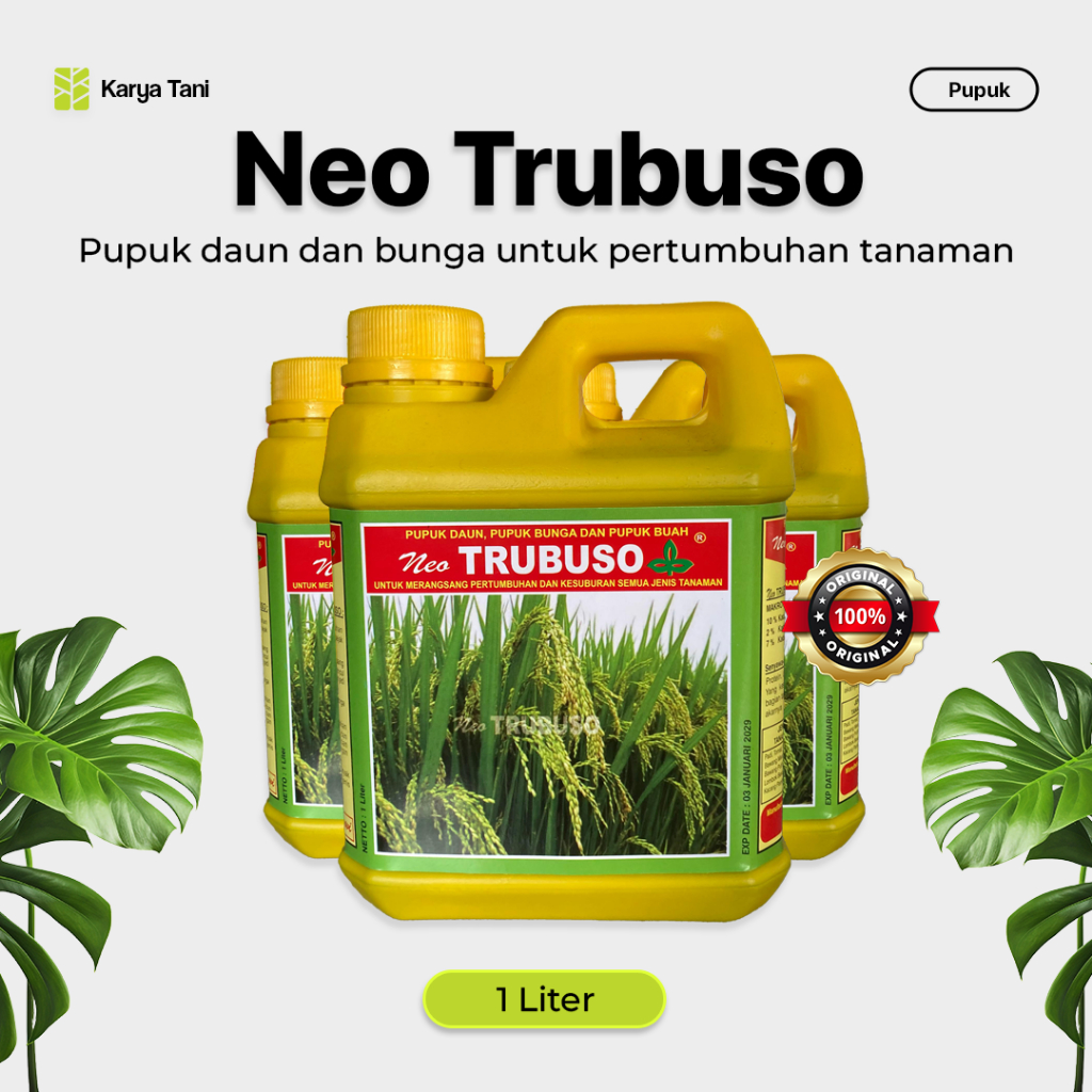Pupuk Trubuso Neo Trubuso 1 liter Pupuk Cair Organik