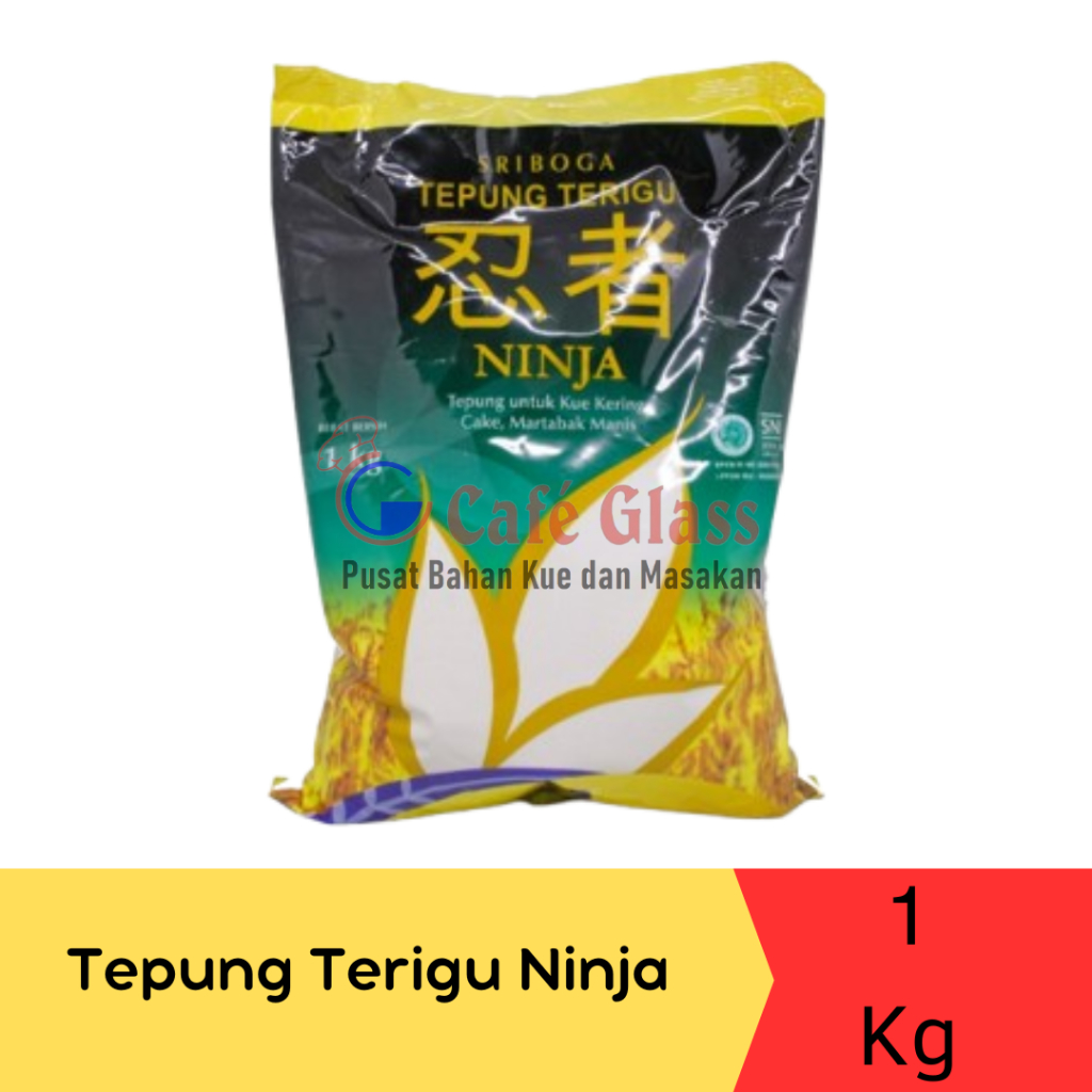 

Tepung Terigu Ninja Sriboga 1Kg