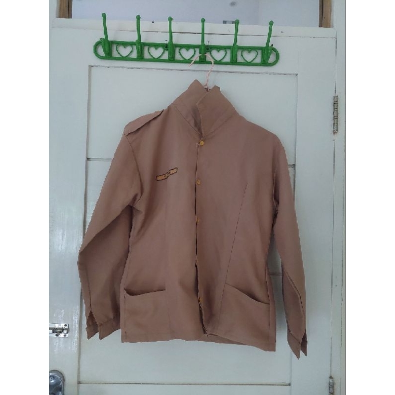 Baju Pramuka Lengan Panjang Wanita SMA Preloved