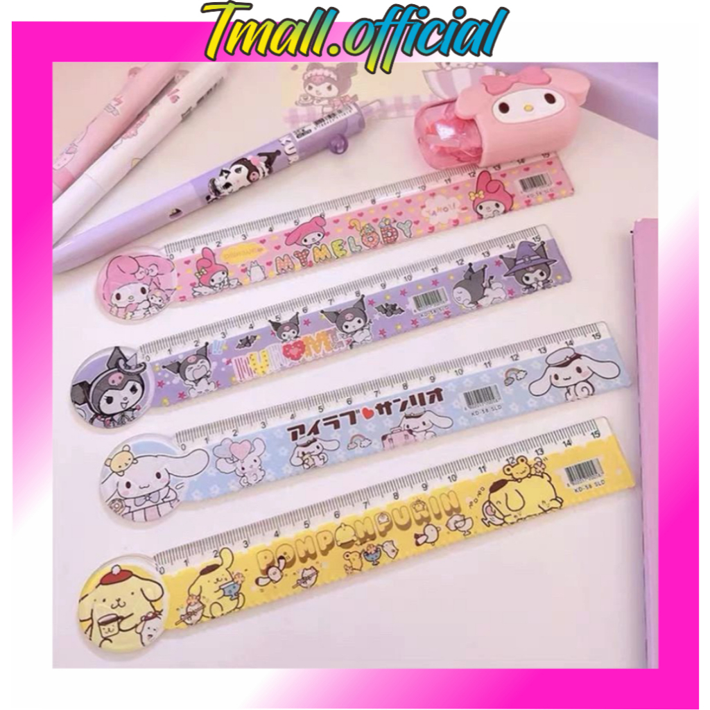 

❄ TMALL ❄ PENGGARIS SANRIO 15CM Sanrio Kuromi Cinnamorol My Melody S143
