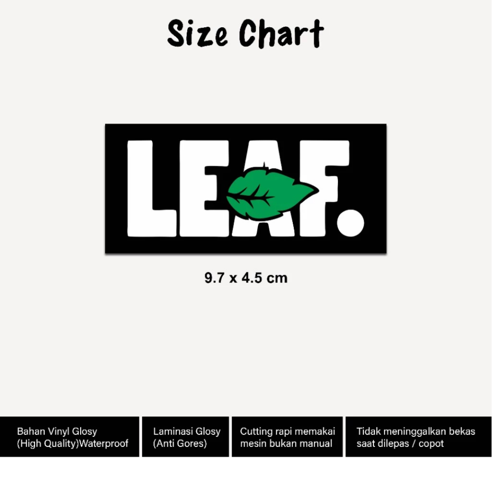 

Stiker Logo Brand Anti Air Laminasy Glossy Sticker Distro Laptop Tumblr Helm