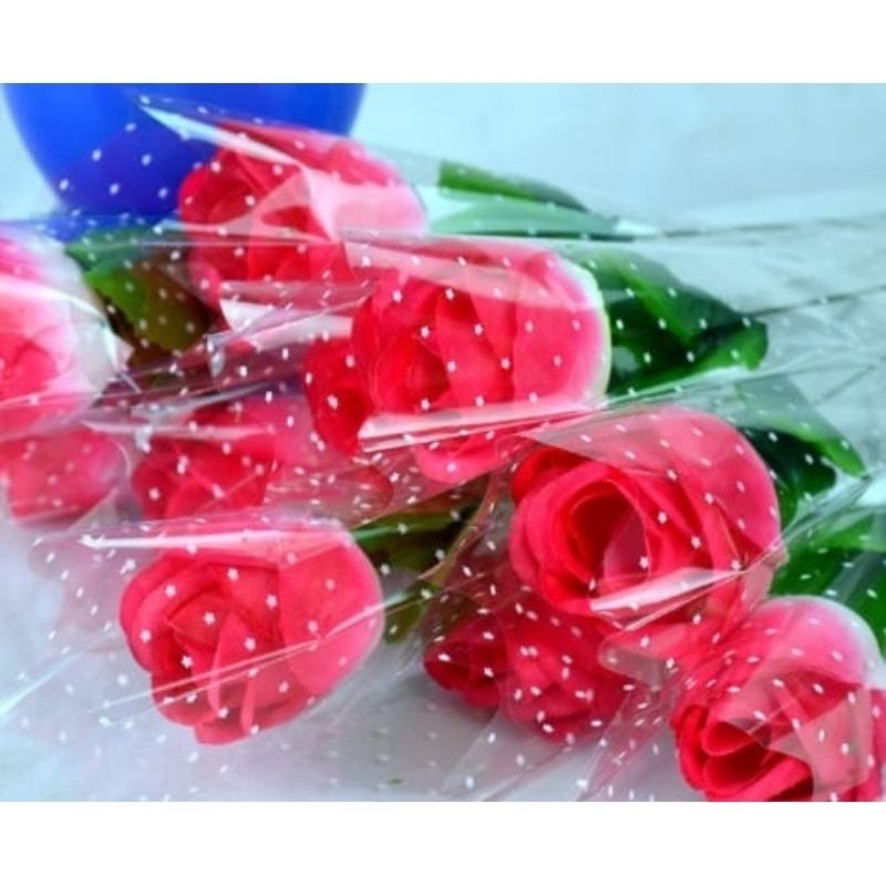 Mawar artificial pertangkai /mawar bijian