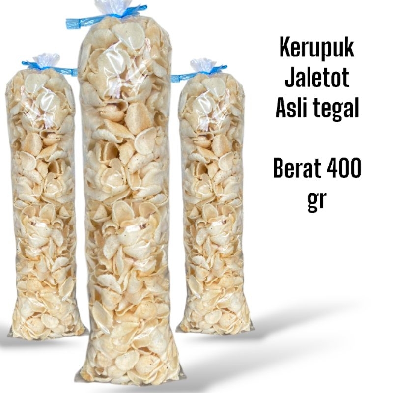 

kerupuk singkong/kerupuk jaletot /kerupuk tegal berat 400 gr
