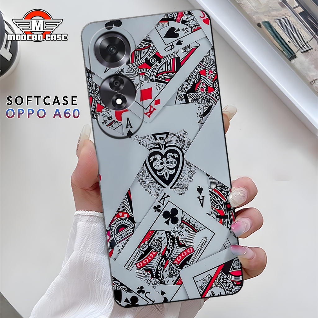 Softcase Silikon Untuk OPPO A60 New 2024 - Case Hp - Case Murah Berkualitas - Casing Hp Oppo - Softc