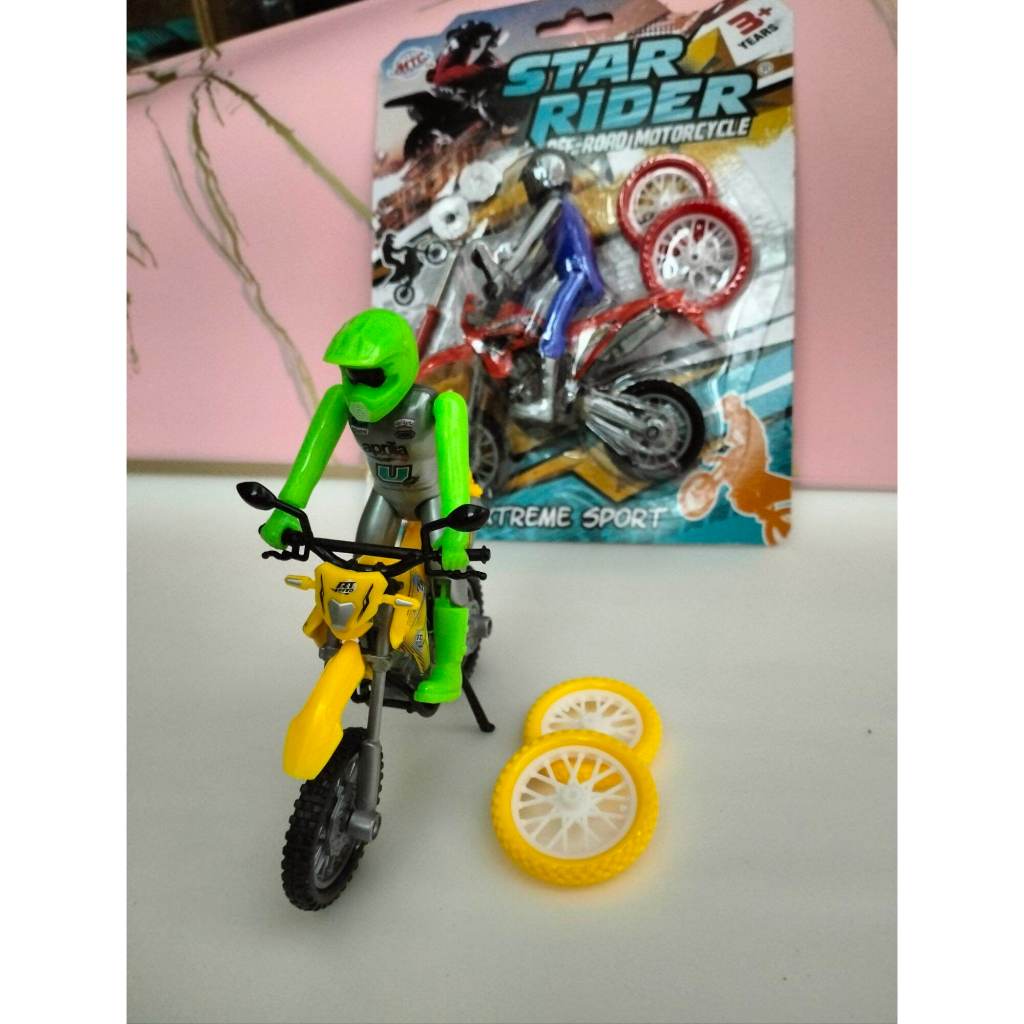 MAINAN MOTORCROSS STAR RIDER ANAK || MAINAN MOTORAN OFFROAD