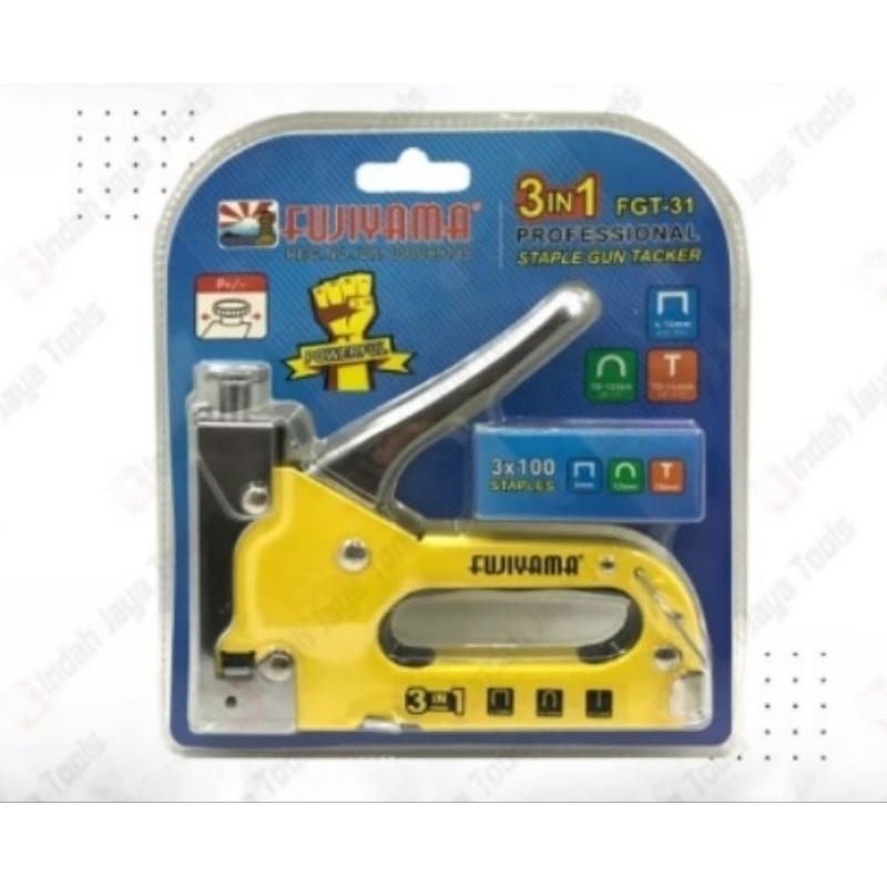 

FUJIYAMA Staples Gun Tacker 3 in 1 (FGT - 31) Termurah!!