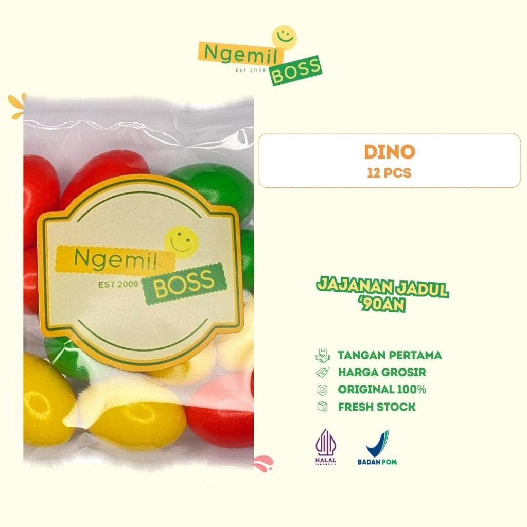 

Ngemil Boss - Permen Jadul Permen Karet Dinos X Bubble Gum - 76gr