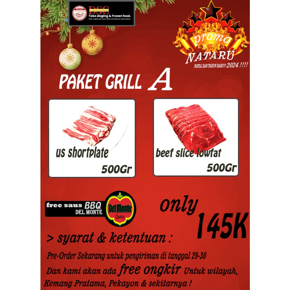 

Promo paket GRILL!!! A