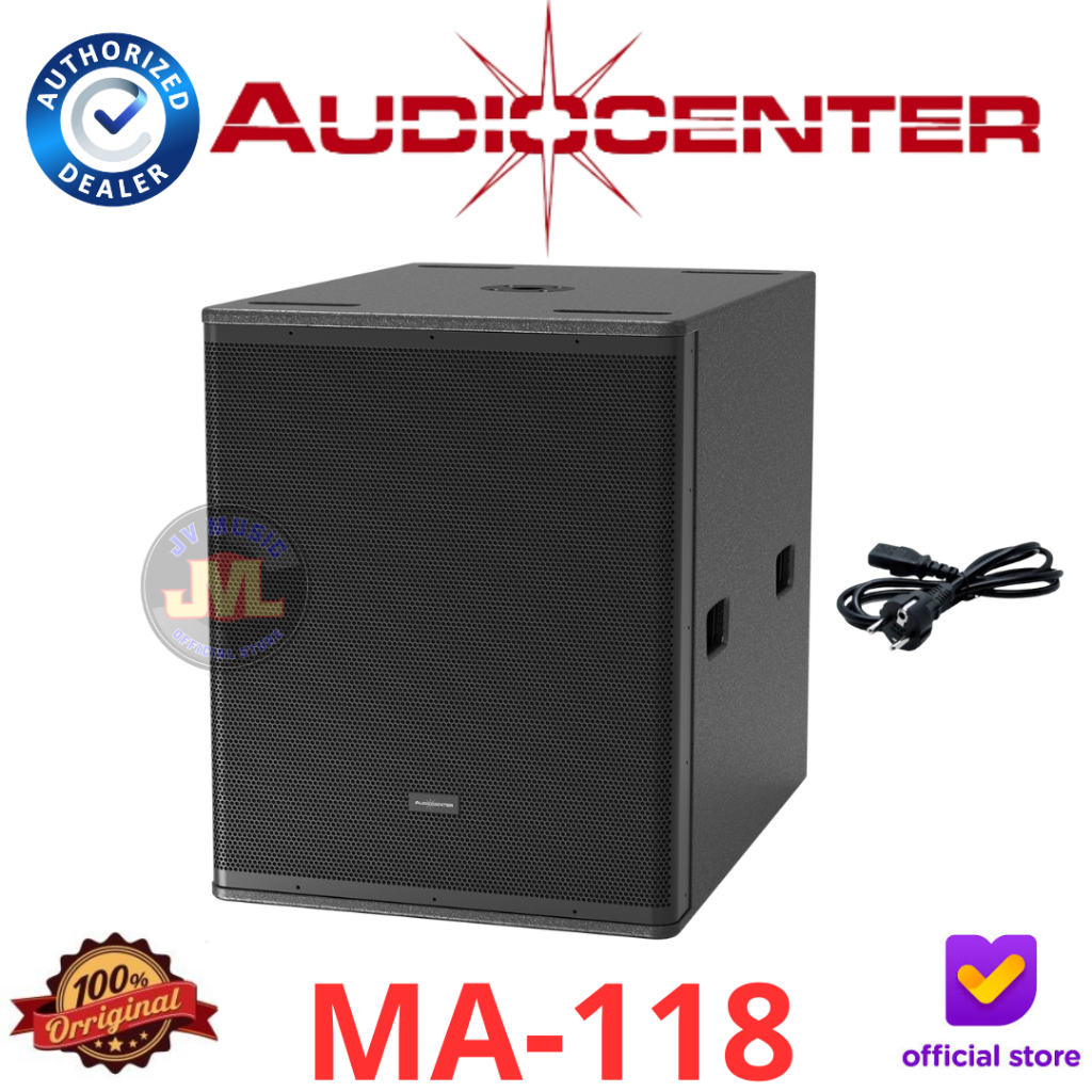 Audiocenter MA118 18-Inch Subwoofer Aktif Audio Center MA-118