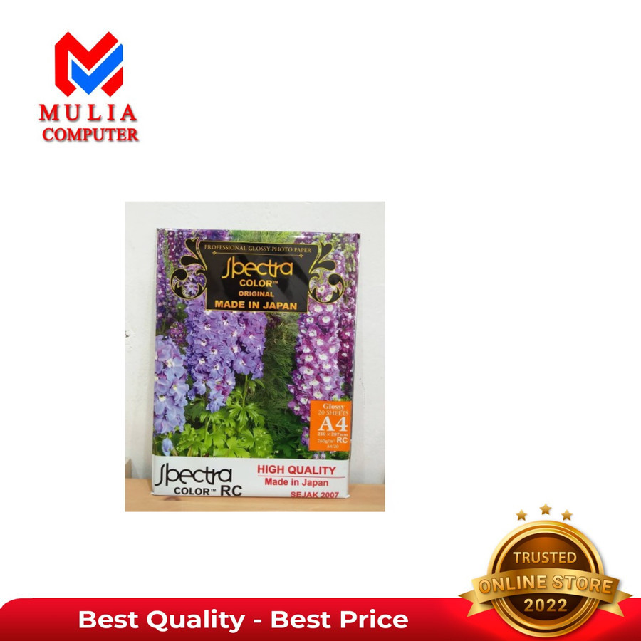 KERTAS SPECTRA GLOSSY A4/260G