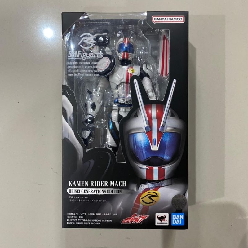 BANDAI SHF Kamen Rider Mach Heisei Generation Edition