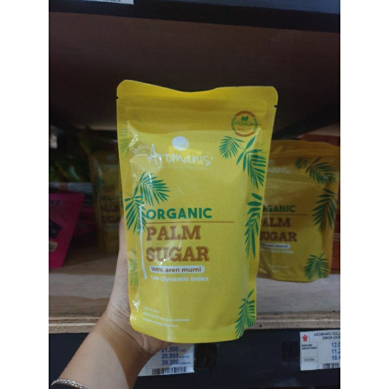 

Aromanis palm sugar 250gram [Dos=24]