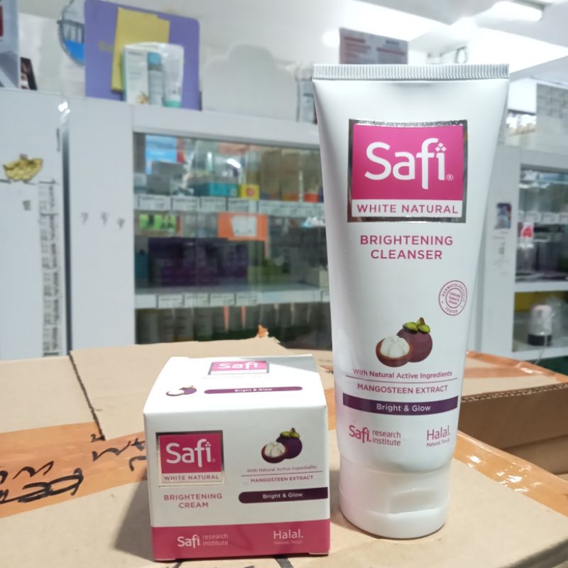 Safi White Natural Mangosteen (Paket Natural kulit normal berminyak)