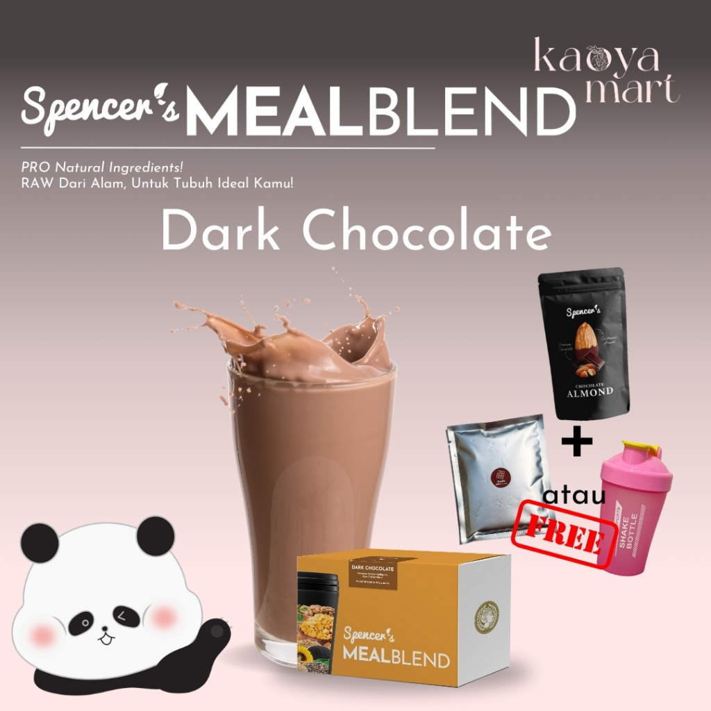 

Spencer's Mealblend Multigrain Dark Chocolate - Meal Replacement Solusi Langsing Alami