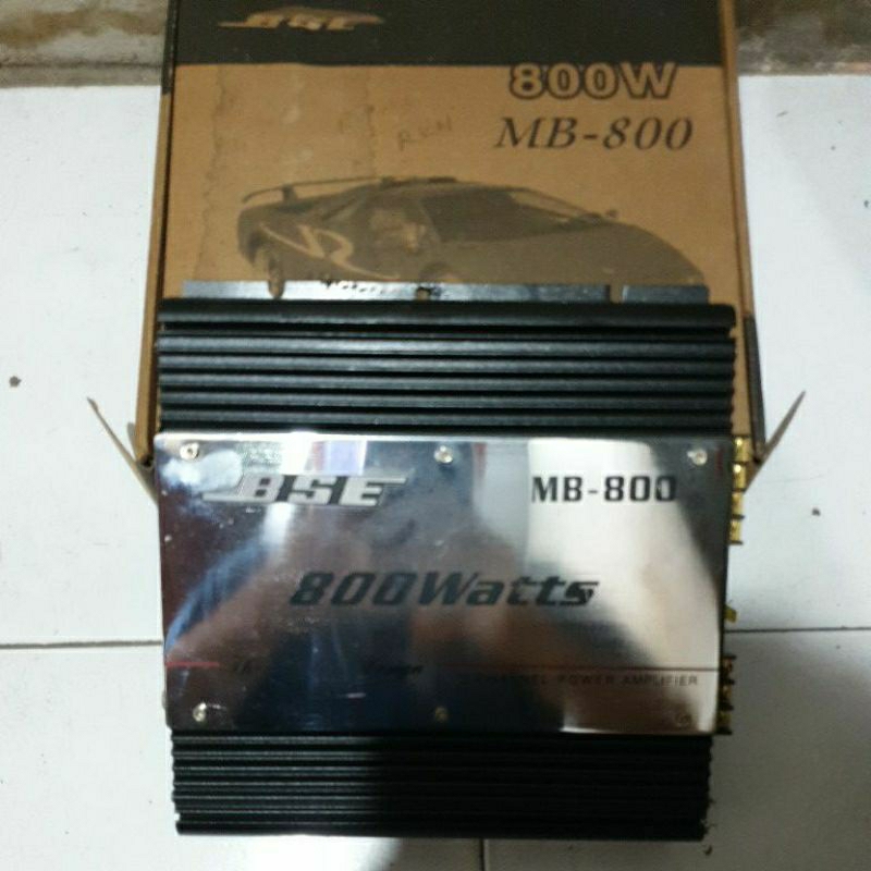 800W BSE Watts MB-800 Power Amplifier