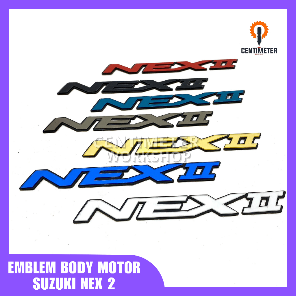 Emblem Suzuki Nex 2 / Emblem Nex 2 / Nex 2