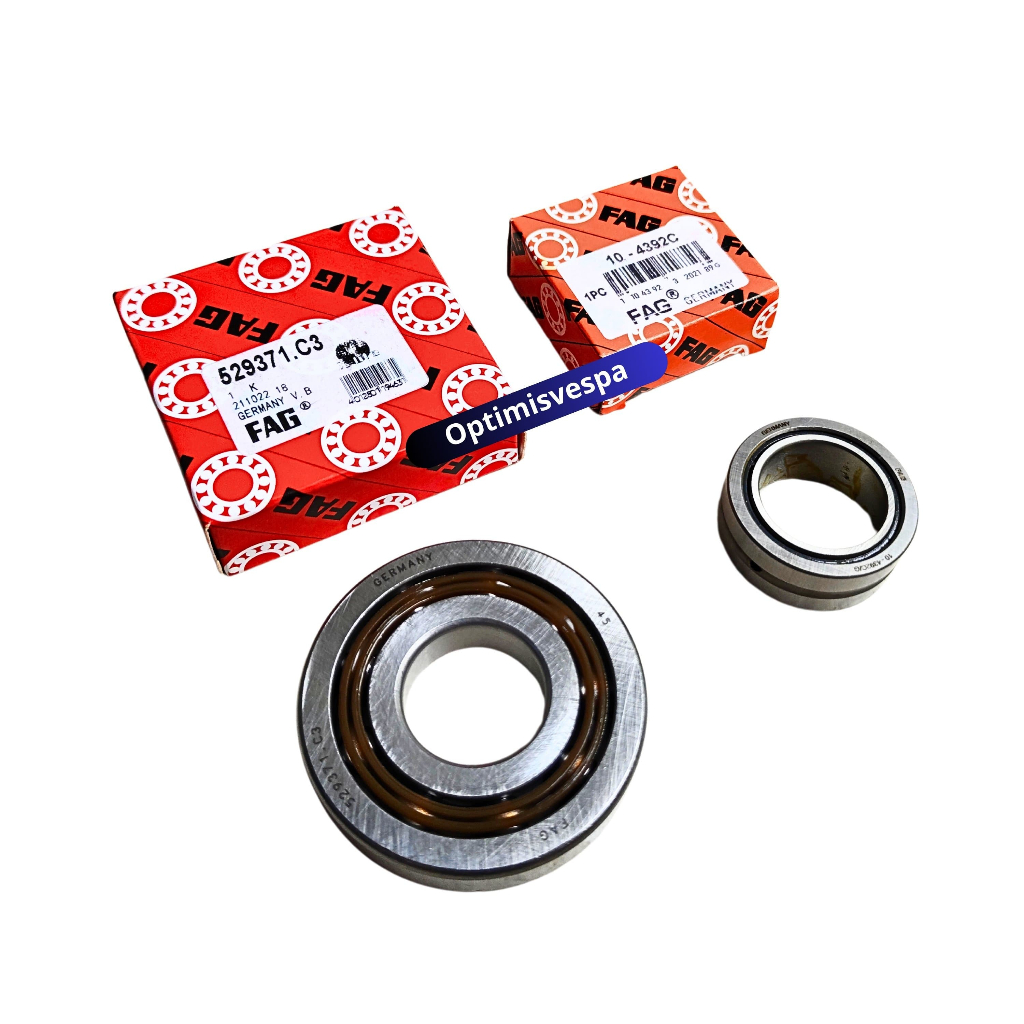 Bearing Kruk As Besar & Kecil FAG Vespa Super Sprint Px Ps Exclusive Excel