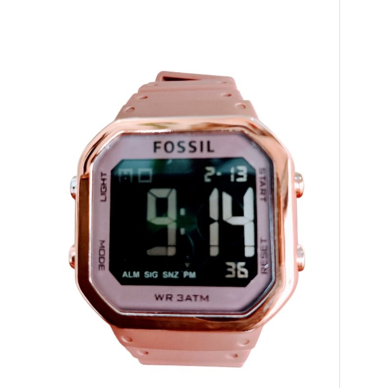 Jam Tangan Fossil Digital Diameter 37mm×37mm