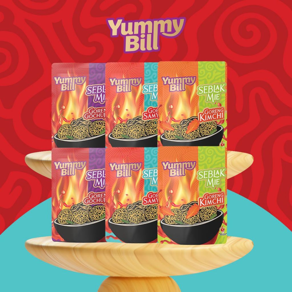 

YummyBill - Seblak Mie Goreng - 3 Varian Rasa - isi 6