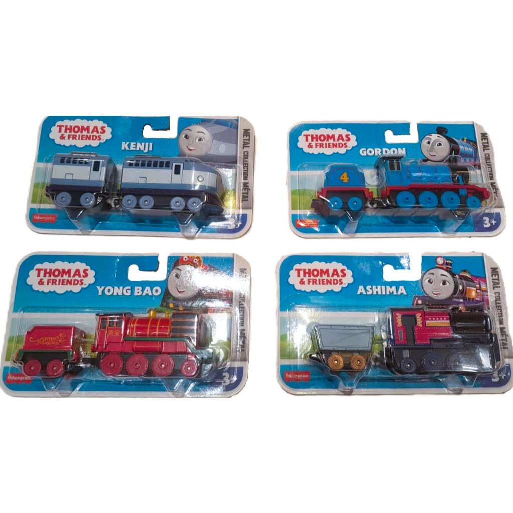 Thomas and Friends True Metal Diecast Large Gordon, Yong Bao, Kenji, Ashima