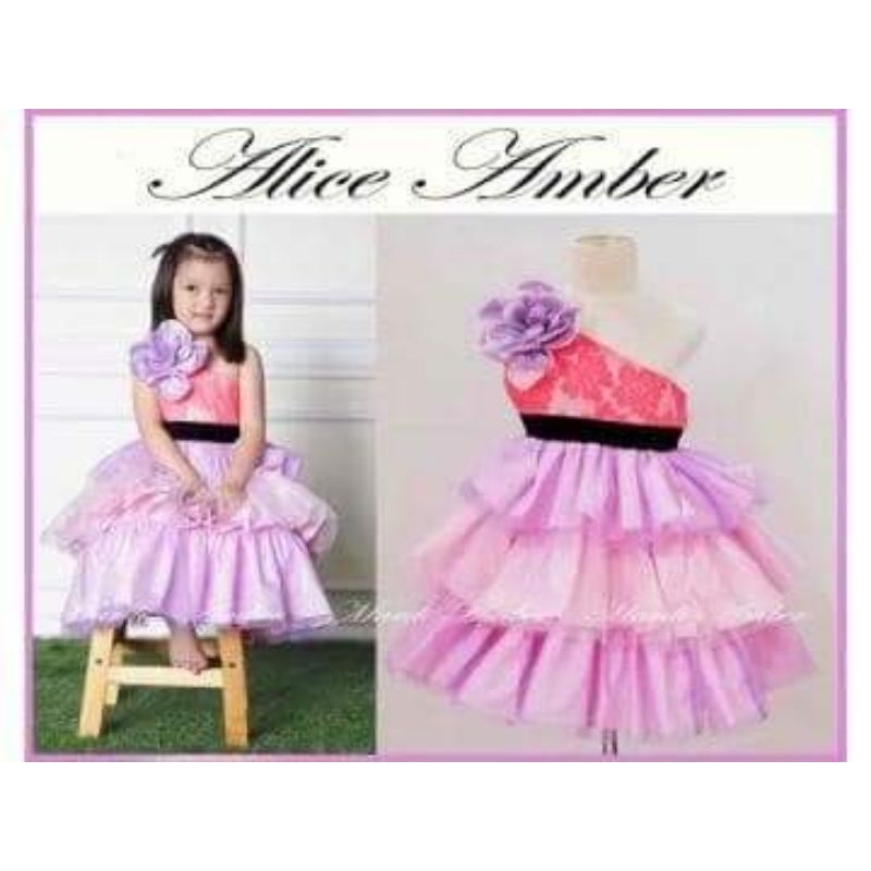 Dress Pesta Anak Alice Amber