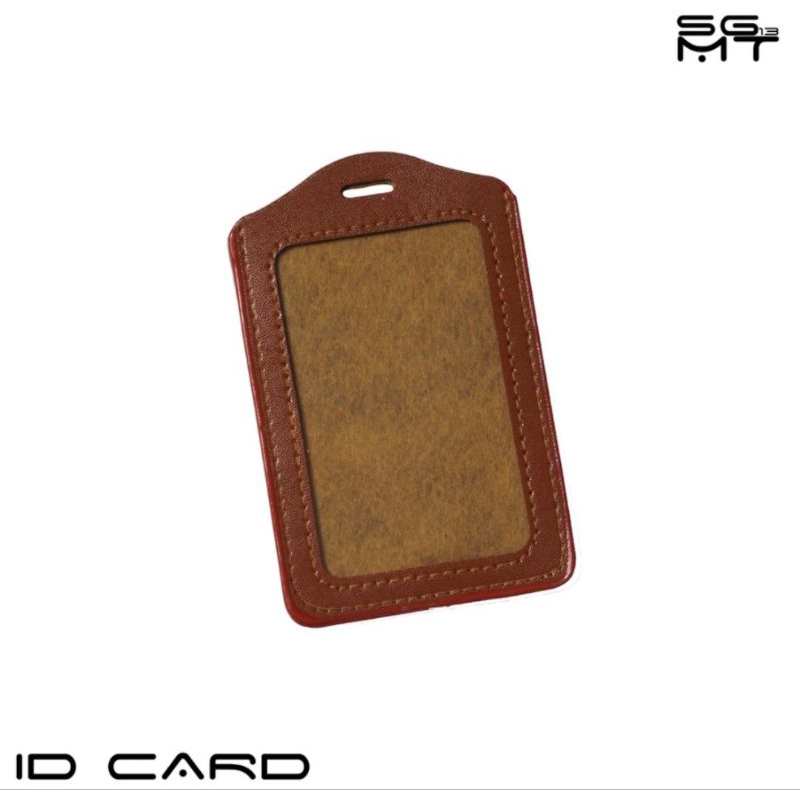 

ID CARD HOLDER (TEMPAT ID CARD KULIT) warna coklat