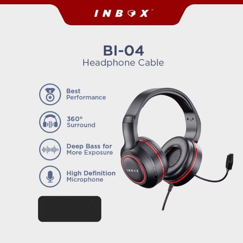 Headphone Kabel INBOX BI-04