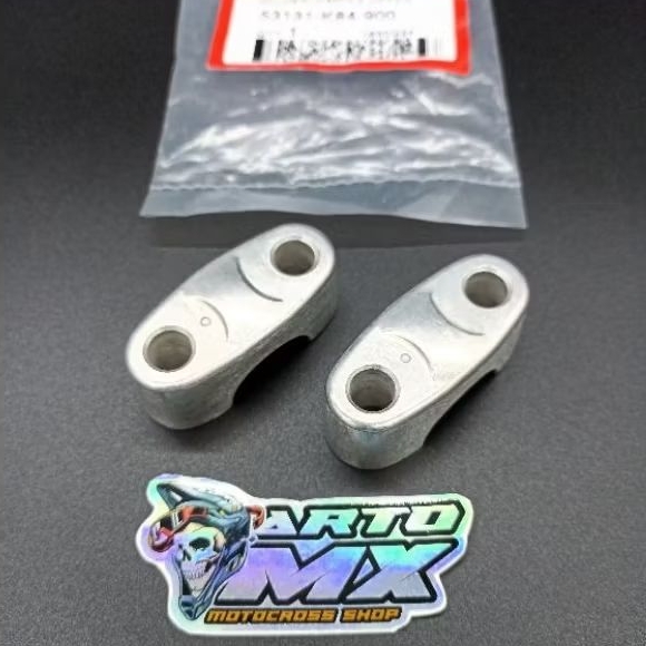 raiser stang bagian atas CRF 150, raiser atas CRF 150, tutup raiser CRF 150