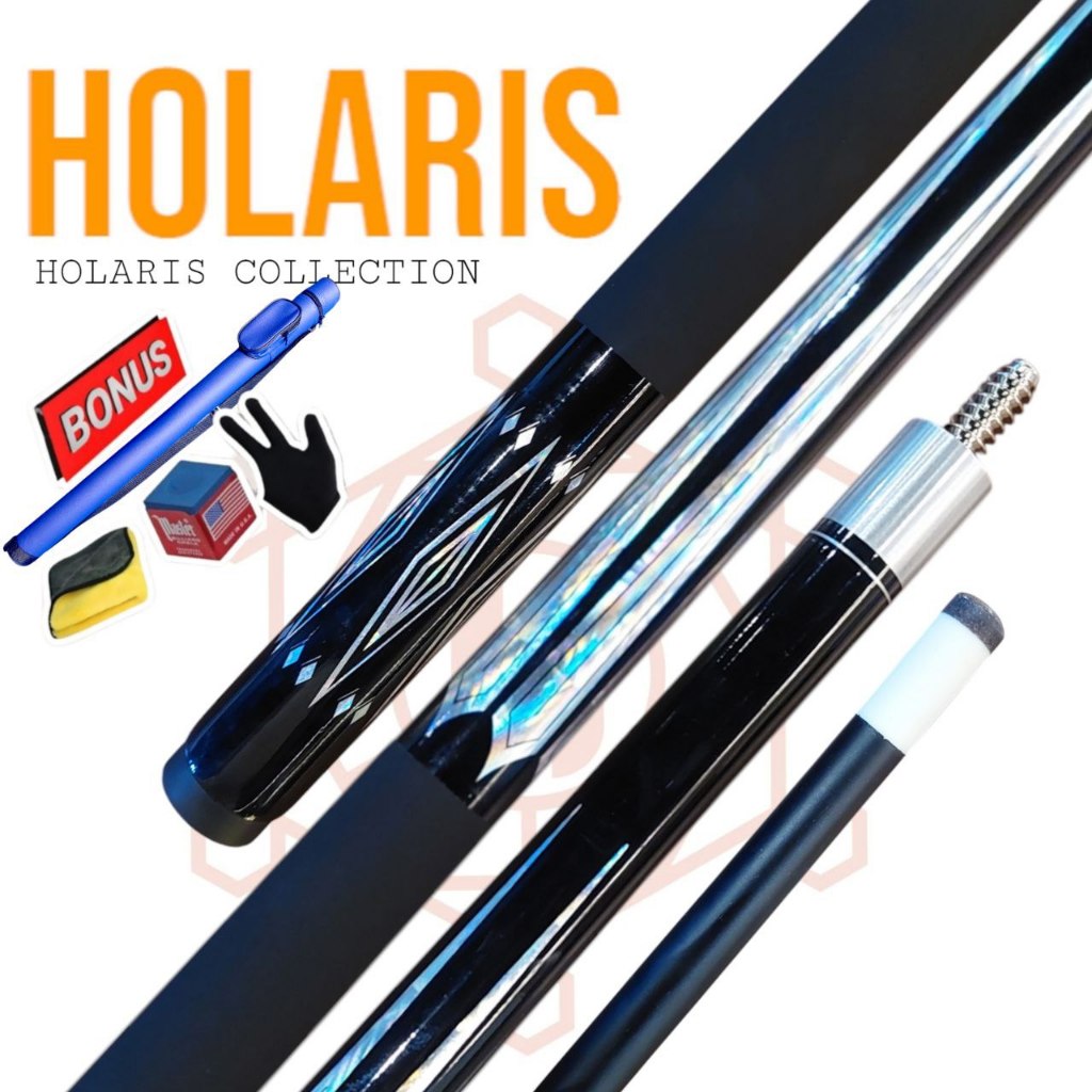Stick Billiard Econimic Cue Hexa 22 Bonus Tas
