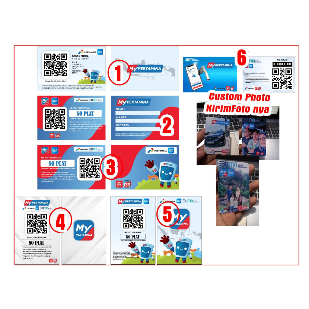 

Cetak Kartu MY PERTAMINA Costum Foto Bahan Tebal PVC