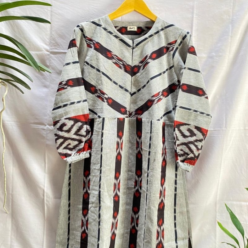 TERMURAH Baju Batik Wanita Tunik Tenun Troso
