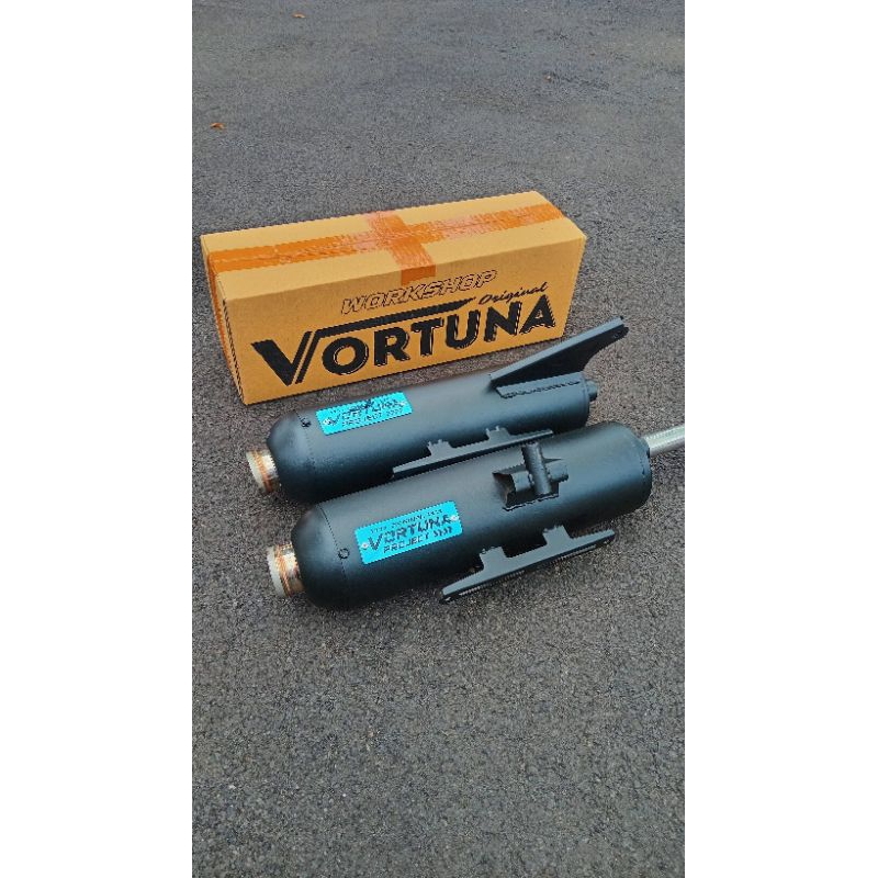 KENALPOT VORTUNA MODEL CMS STANDAR RACING  VARIO OLD VARIO125/150 BEAT MIO S SCOOPY PCX 160 NMAX BAS