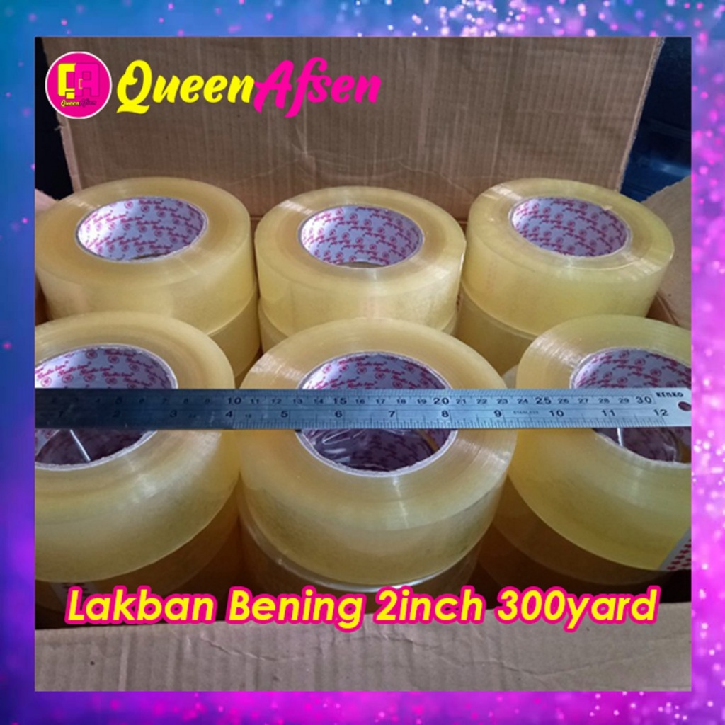 

Queen Afsen Lakban Bening 2inch 300yard