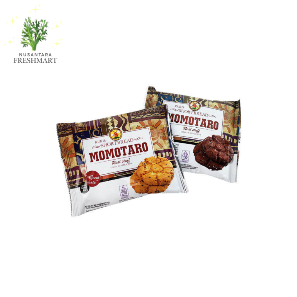 

[Nusantara Freshmart] Kukis Shortbread Momotaro Aoka Cookies 45 gr Per Pcs