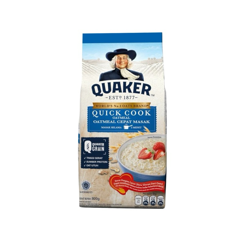 

Quaker Quick Cook Oatmeal 800 gram