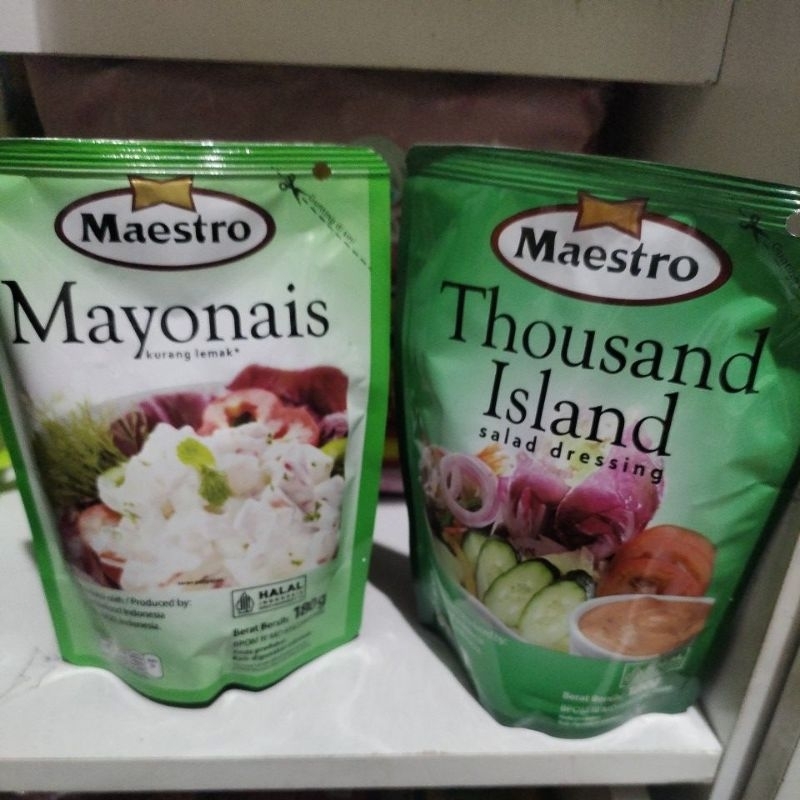 

Maestro mayonais/thousand island 180gr pouch