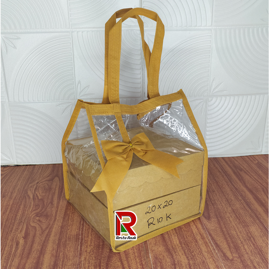 

Tas Hajatan Full Mika Transparan Box 20 ( R10K )/Goodie bag Hajatan terbaru