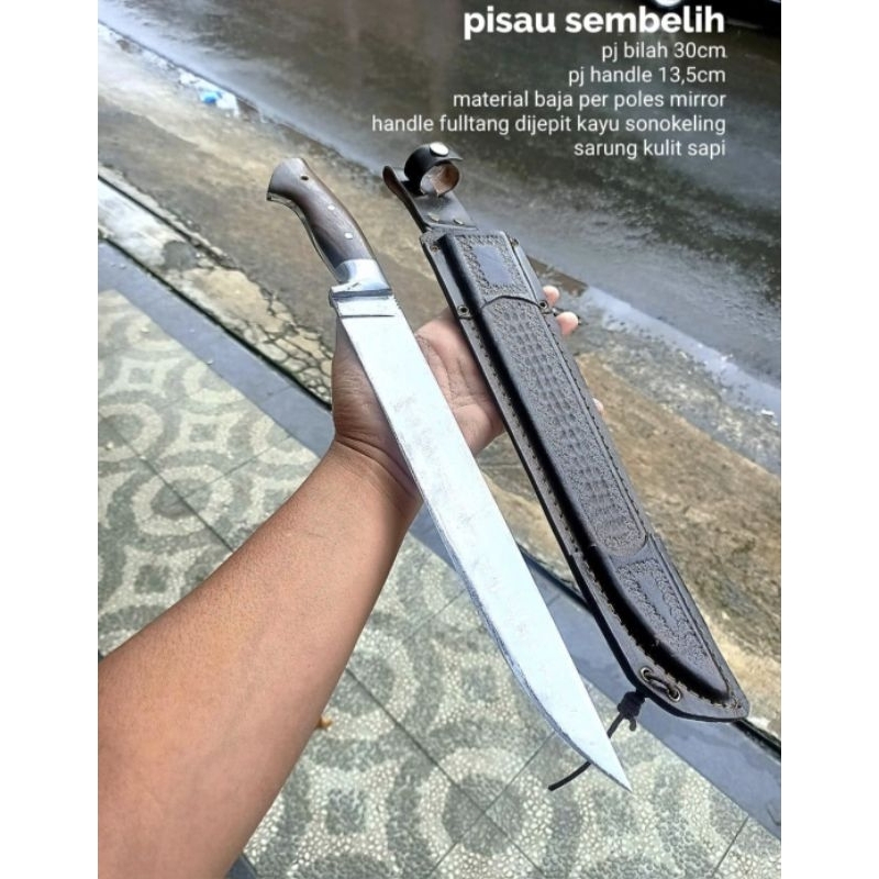 PRODUCTION BILAH SMI PISAU DAGING HSS 30CM