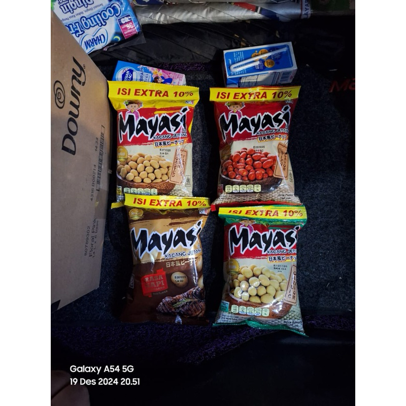 

MAYASI kacang Jepang 65 gram aneka rasa