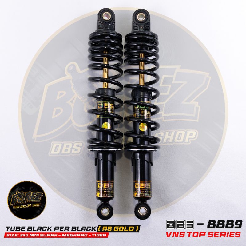 SHOCK DBS 8889-340MM SHOCK MURAH motor supra kharisma supra 125 shogun tiger megapro thunder Rx king