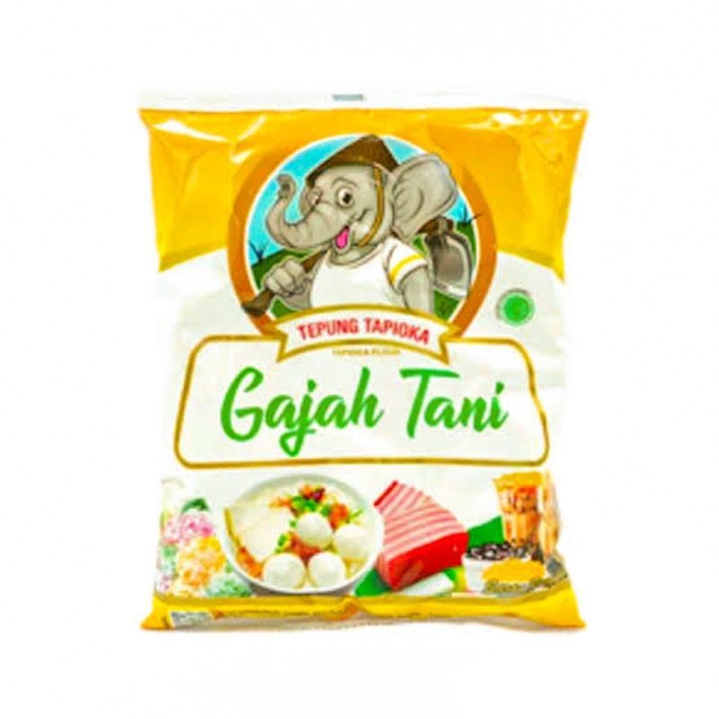 

tepung tapioka kanji gajah tani 500