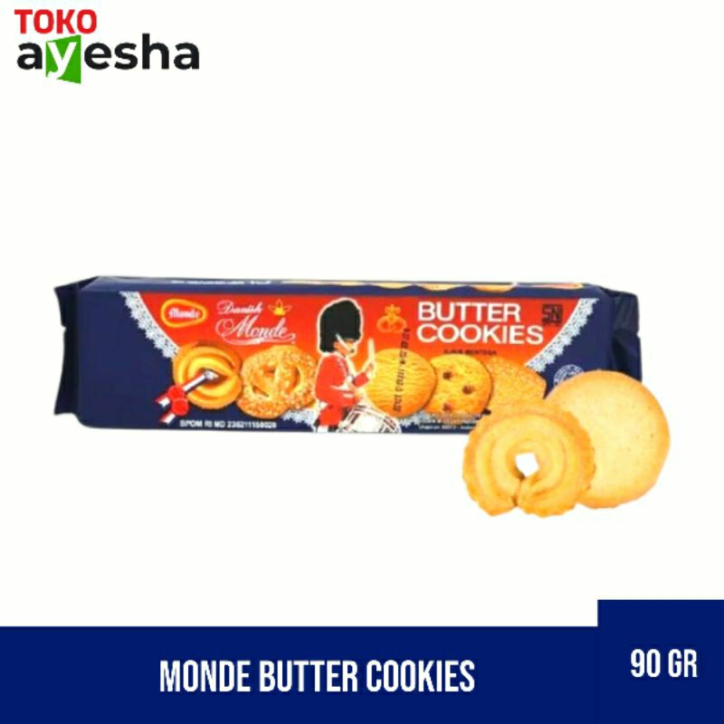 

Monde Butter Cookies 90 gr