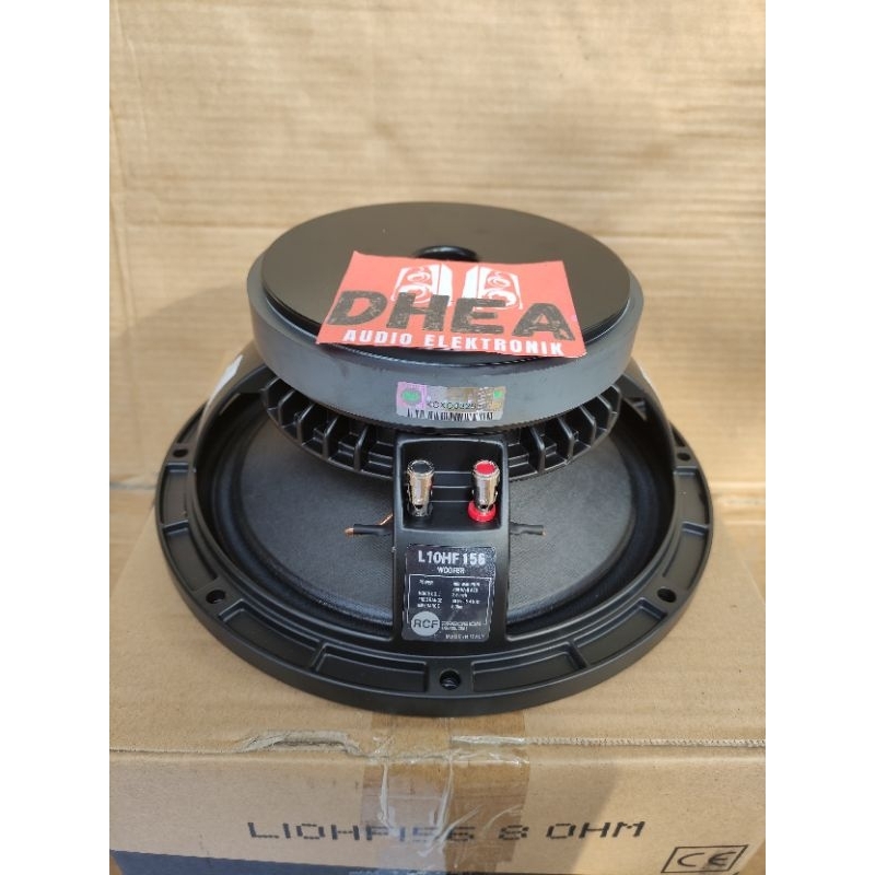 Speaker Component RCF L10HF156 RCF 10 inchi 400 watt Grade A Mid Low VC 2,6in Rangka Babet Besi Cor 