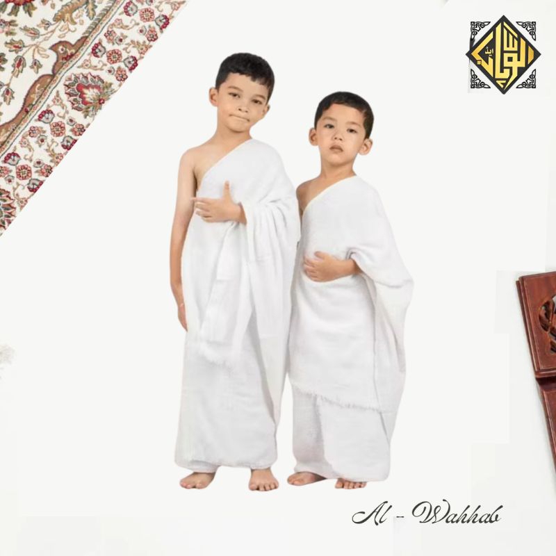 Kain Ihram anak TK Instan Exclusive