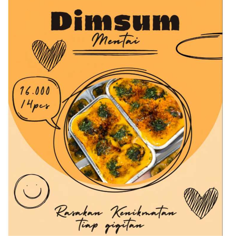 

Dimsum Mentai Isi Daging Ayam