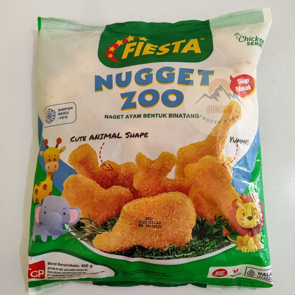 

Fiesta Nugget Zoo 400gr