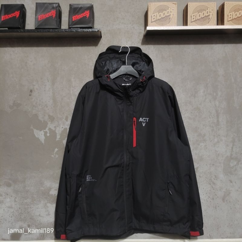 JACKET OUTDOOR BLOODS ACTV VAGUE BLACK ORIGINAL.!!!