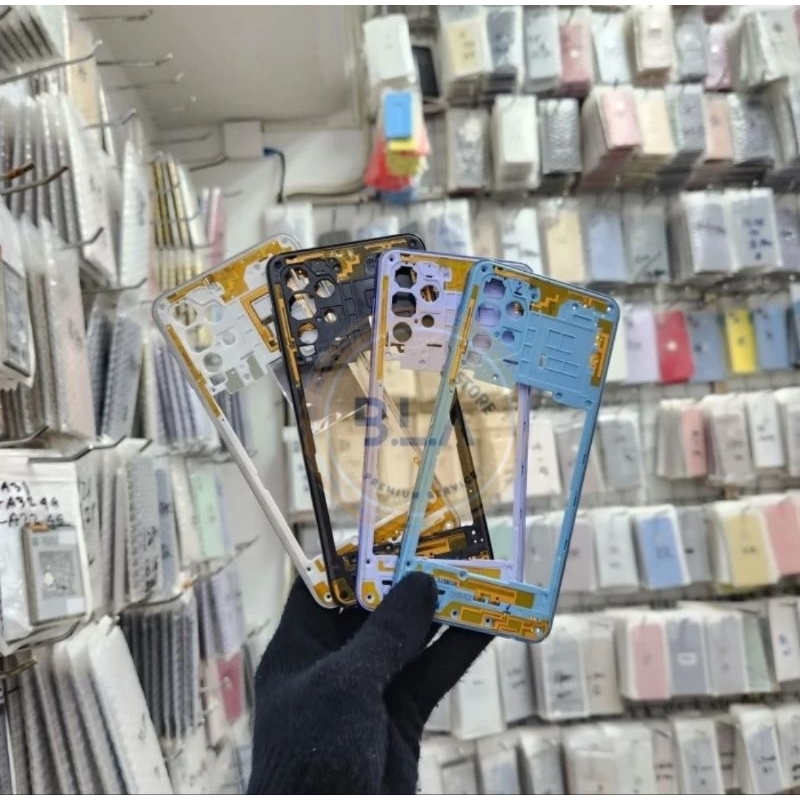 BEZEL TUTUP MESIN - CASING TULANG TENGAH SAMSUNG GALAXY A32 5G