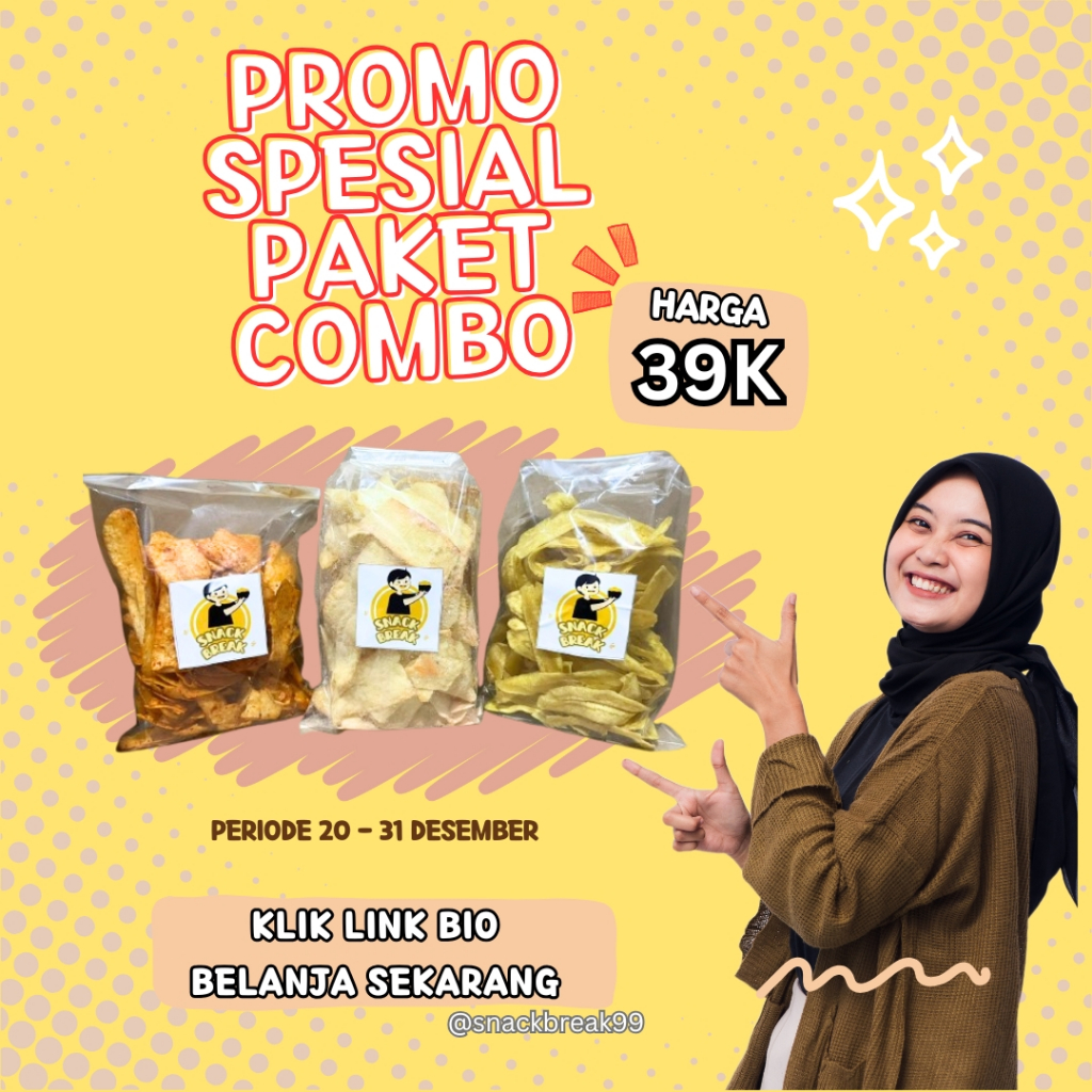 

Keripik Singkong 250gram - Makanan Ringan