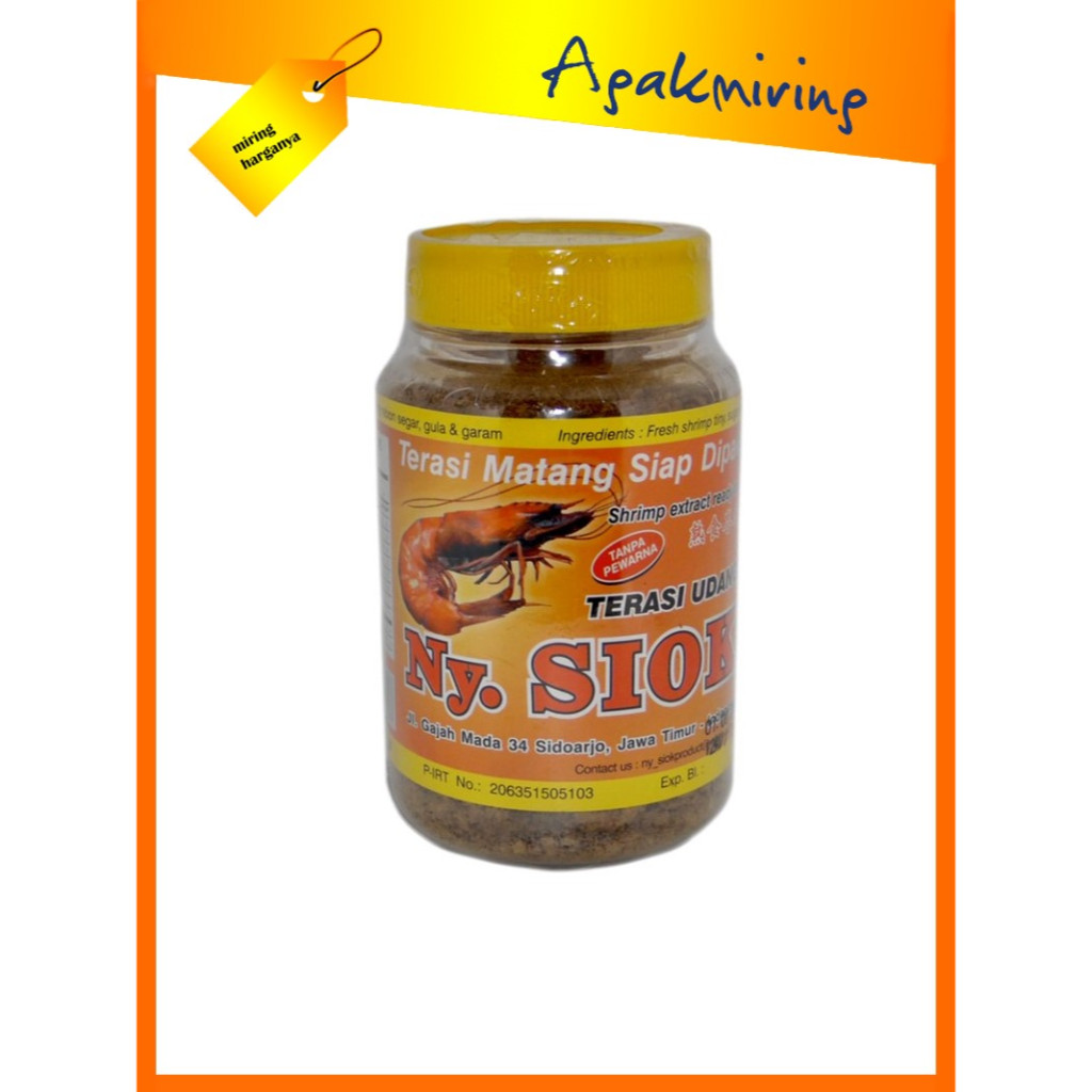 

Terasi Udang Matang Ny. SIOK 150gr 150g 150 GRAM